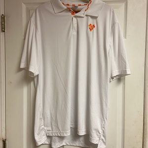 Volunteer Traditions collared dress shirt white mens size XL